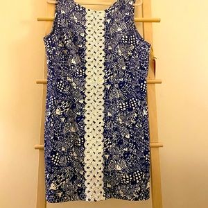 NWT Lily Pulitzer for Target navy scoop neck dress